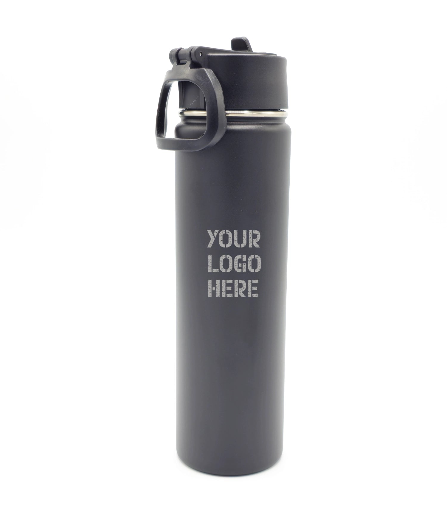 Personalized Laser-Engraved Insulated Stainless Steel Sports Water Bottle