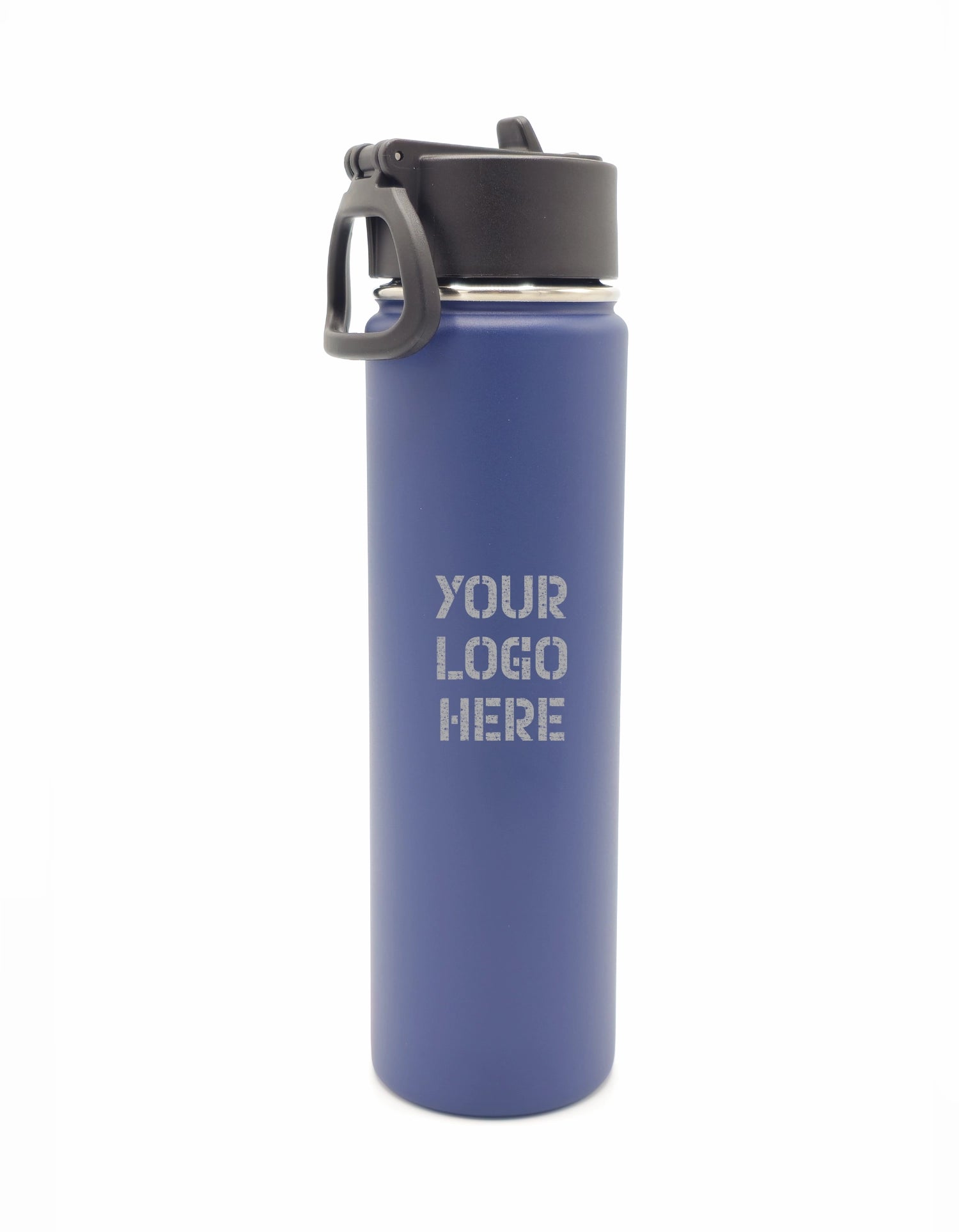 Personalized Laser-Engraved Insulated Stainless Steel Sports Water Bottle