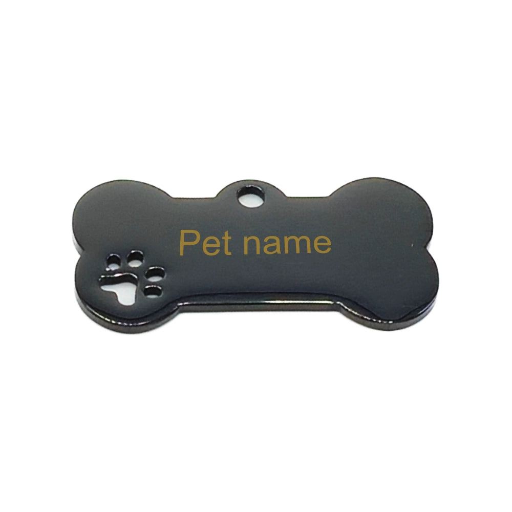 Shield Series Laser-Engraved Stainless Steel Pet Tags