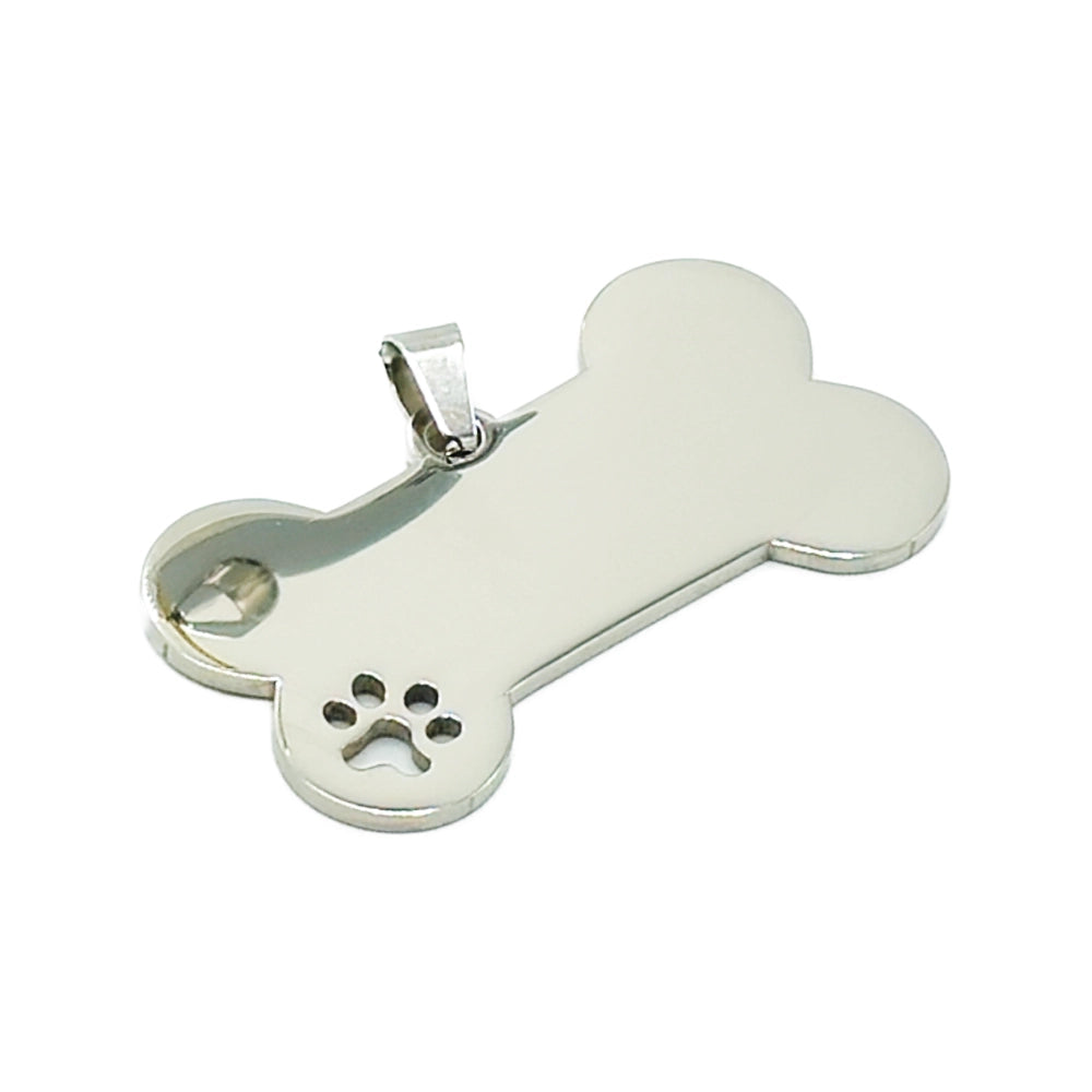 Shield Series Laser-Engraved Stainless Steel Pet Tags