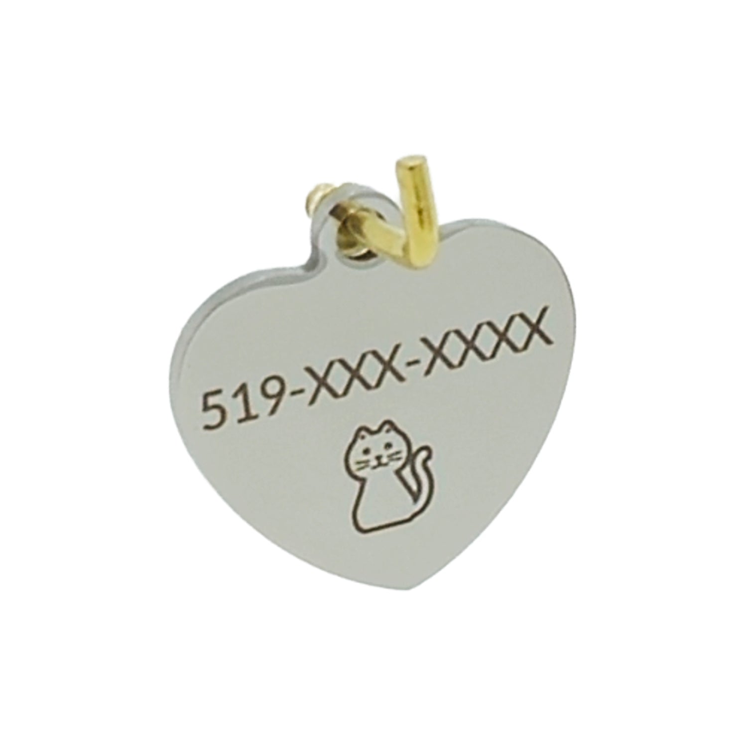 Shield Series Laser-Engraved Stainless Steel Pet Tags