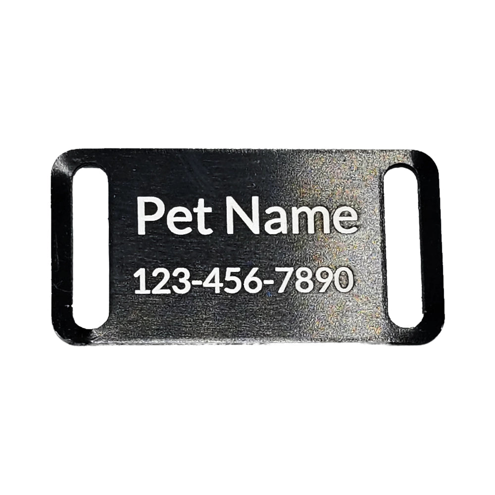 SilentTag Collar Series Laser-Engraved Pet ID Tag