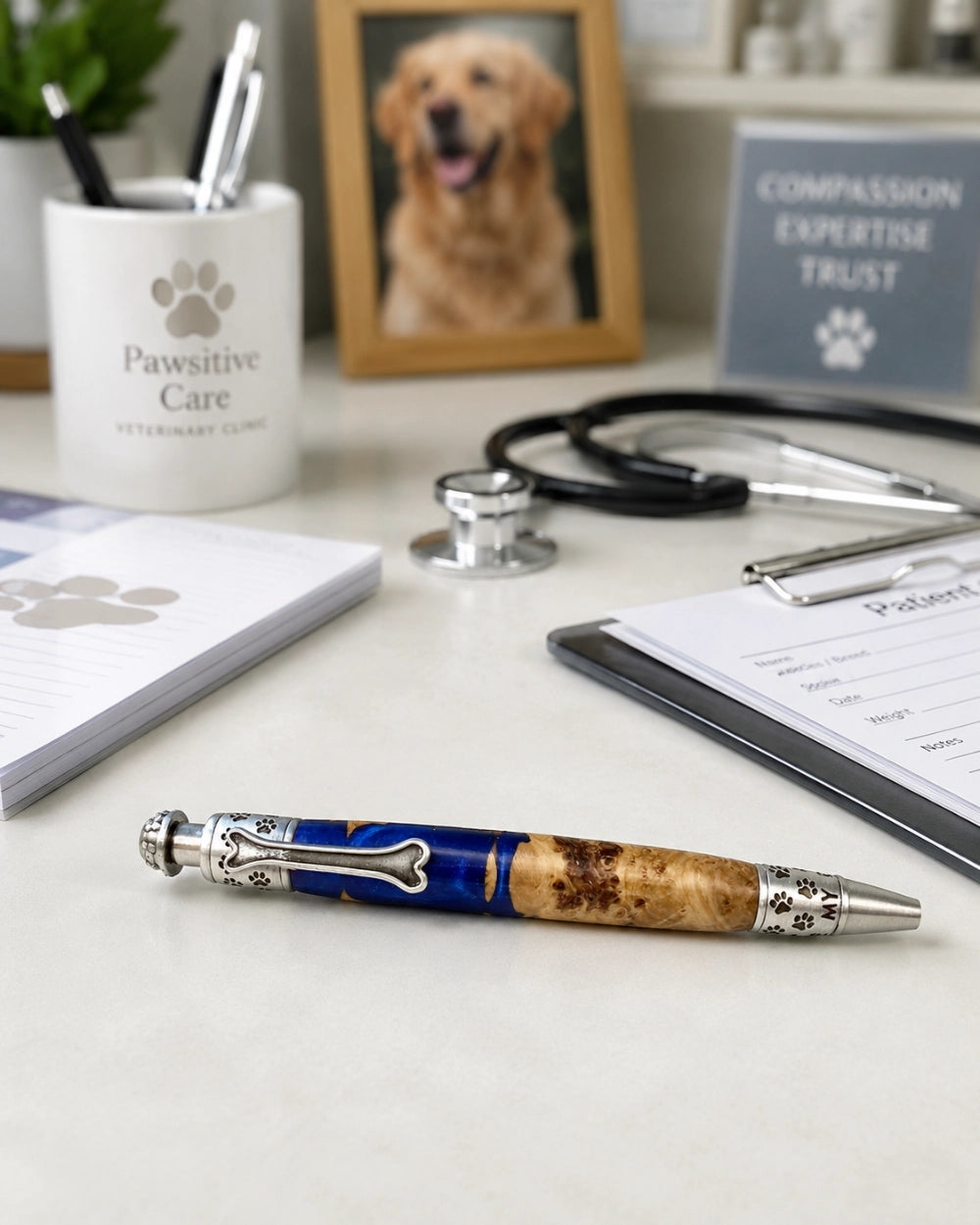 Paws Series Dog-Themed Customizable Click Ballpoint Pens