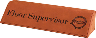Desk Wedge - Leatherette - 8-1/2" (Copy)