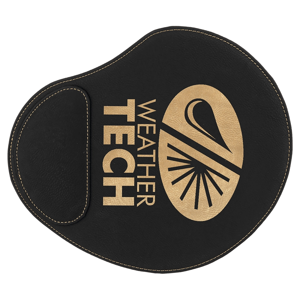 Personalized Leatherette Mouse Pads, 9" x 10-1/4"