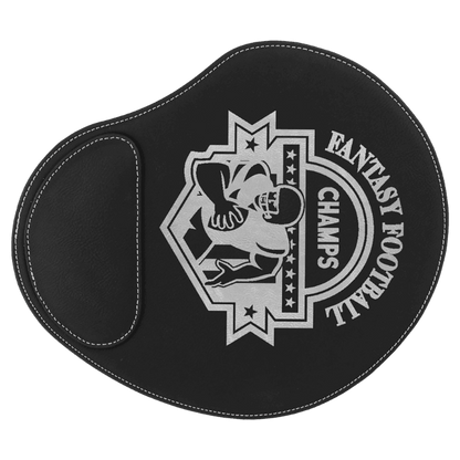 Personalized Leatherette Mouse Pads, 9" x 10-1/4"