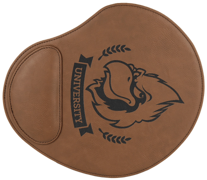 Personalized Leatherette Mouse Pads, 9" x 10-1/4"
