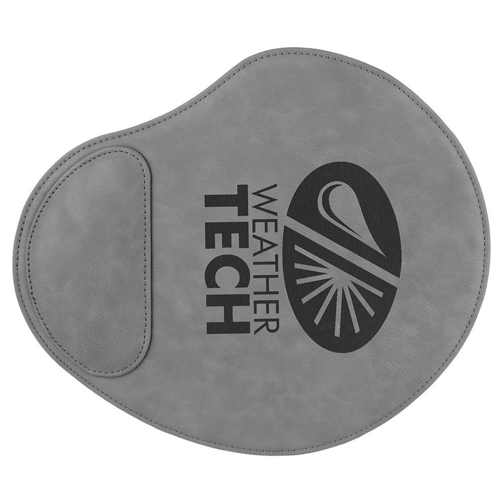 Personalized Leatherette Mouse Pads, 9" x 10-1/4"