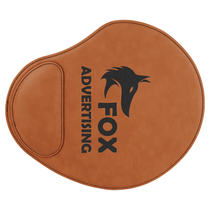 Personalized Leatherette Mouse Pads, 9" x 10-1/4"