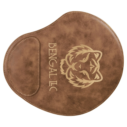 Personalized Leatherette Mouse Pads, 9" x 10-1/4"