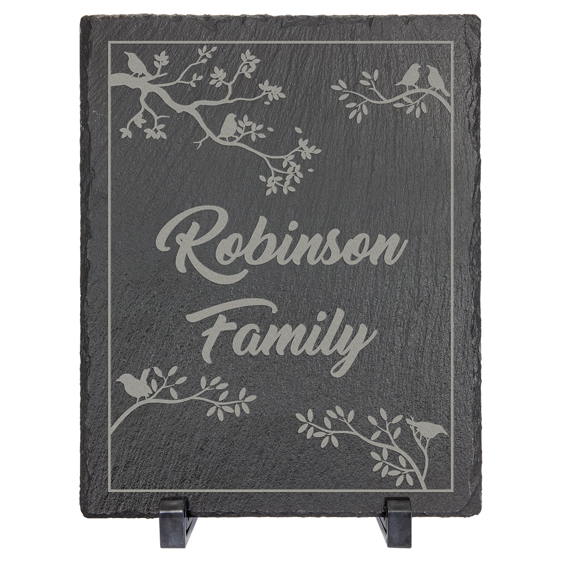 Personalized Tabletop Slate Decor - 10" x 8" Rectangle
