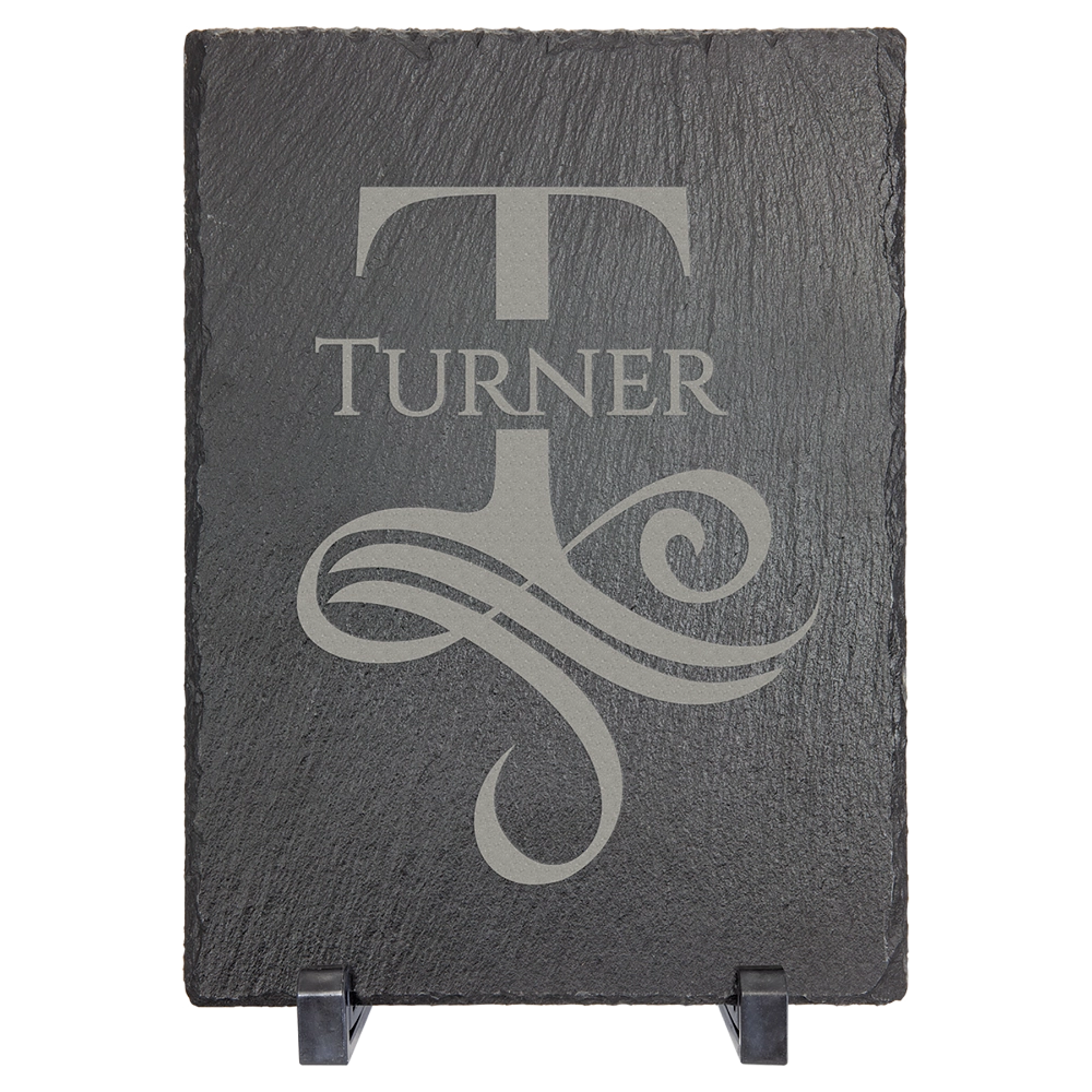 Personalized Tabletop Slate Decor - 7" x 5" Rectangle