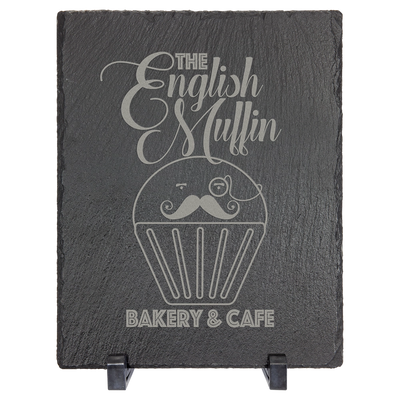 Personalized Tabletop Slate Decor - 9" x 7" Rectangle
