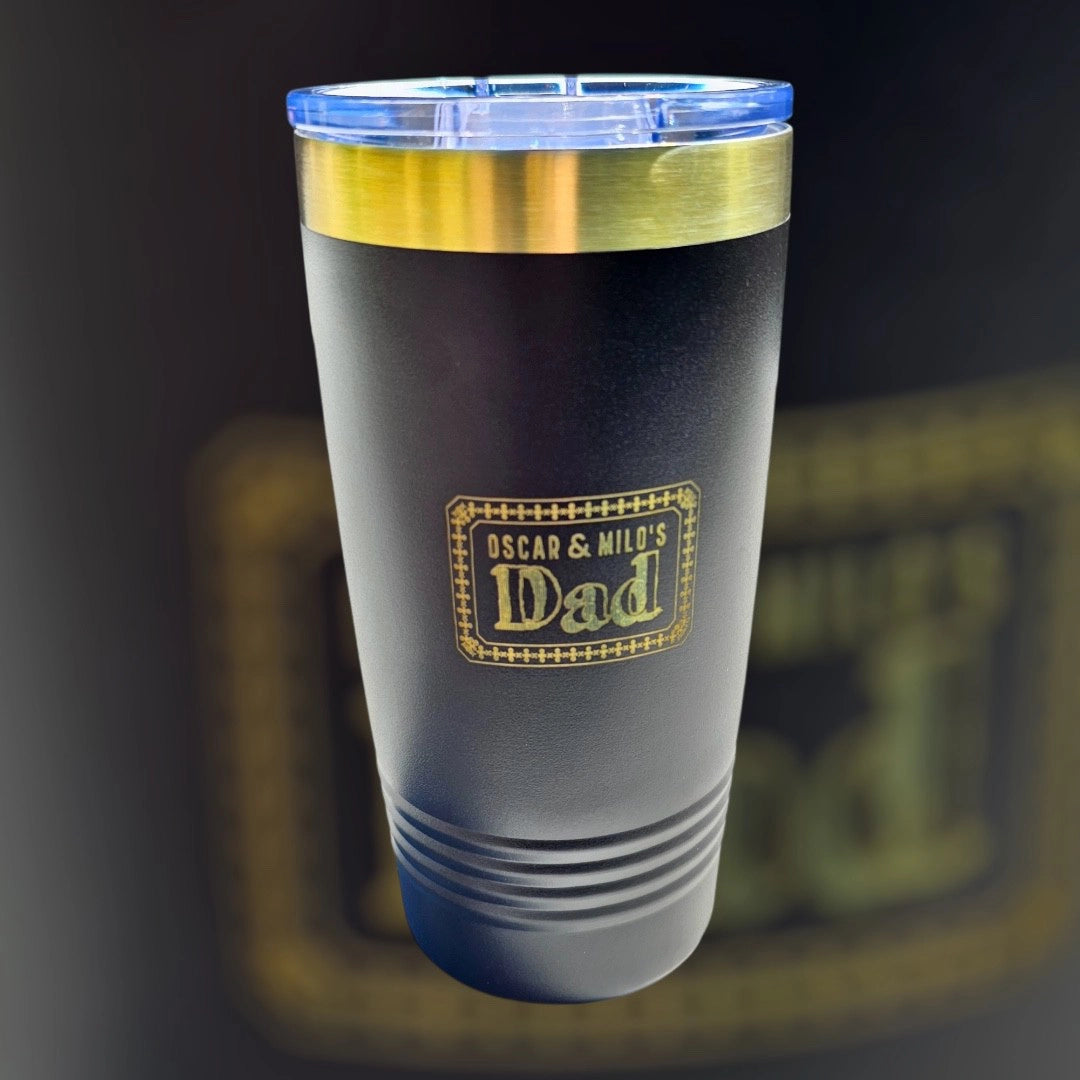 Premium Stainless Steel Ion-Plated Tumblers - 20 oz