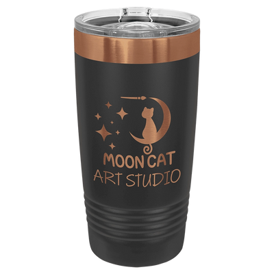 Premium Stainless Steel Ion-Plated Tumblers - 20 oz