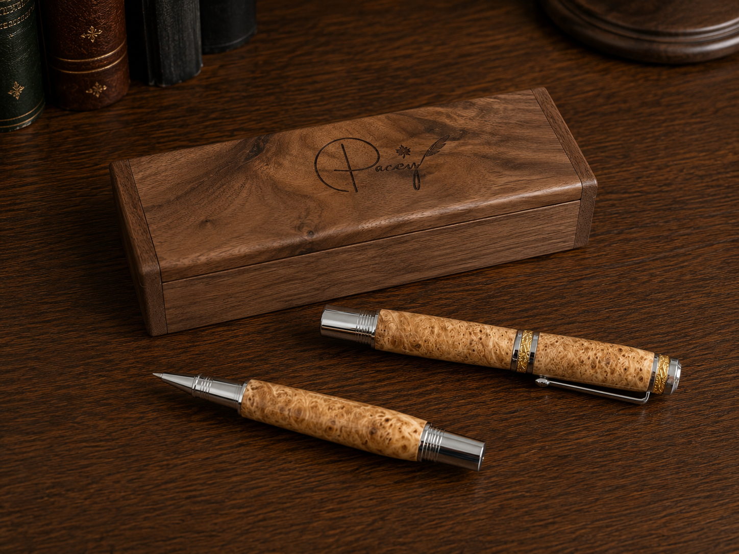 Lux Series Customizable Executive Rollerball Pens + Sets