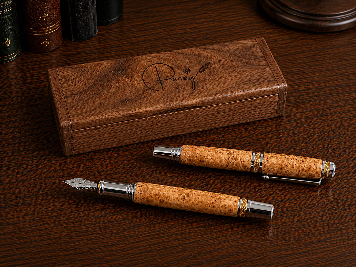 Lux Series Customizable Executive Rollerball Pens + Sets
