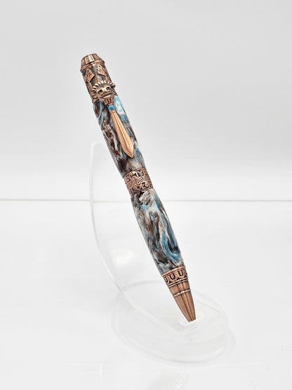 Mayan Series Twist Ballpoint Pens  (Ready-To-Ship)