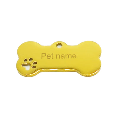 Shield Series Laser-Engraved Stainless Steel Pet Tags
