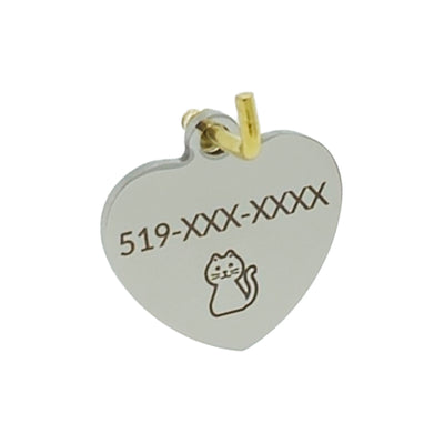 Shield Series Laser-Engraved Stainless Steel Pet Tags
