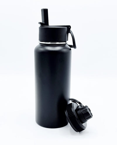 Personalized Laser-Engraved Insulated Stainless Steel Sports Water Bottle